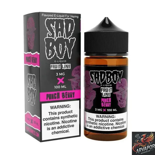 Punch Berry - SadBoy Synthetic 100mL Sad Boy E-Liquids